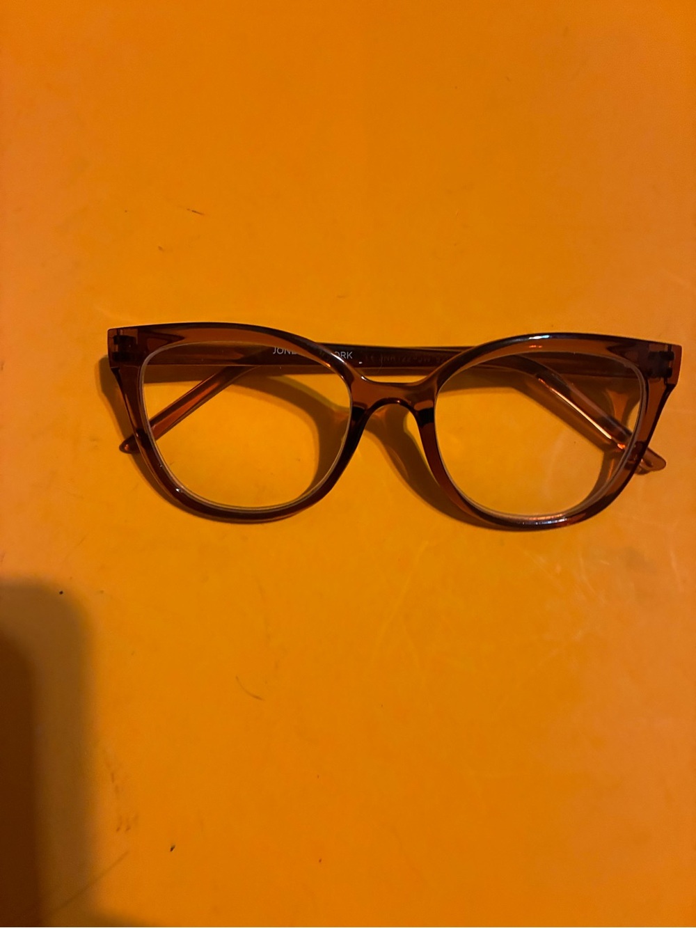 Classic Women's Cat-Eye Eyeglasses in Brown - Jones New York
